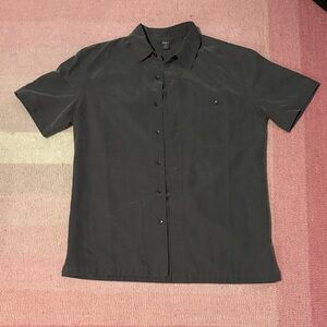 Royal Robbins Dark Gray Casual Button-Down Shirt